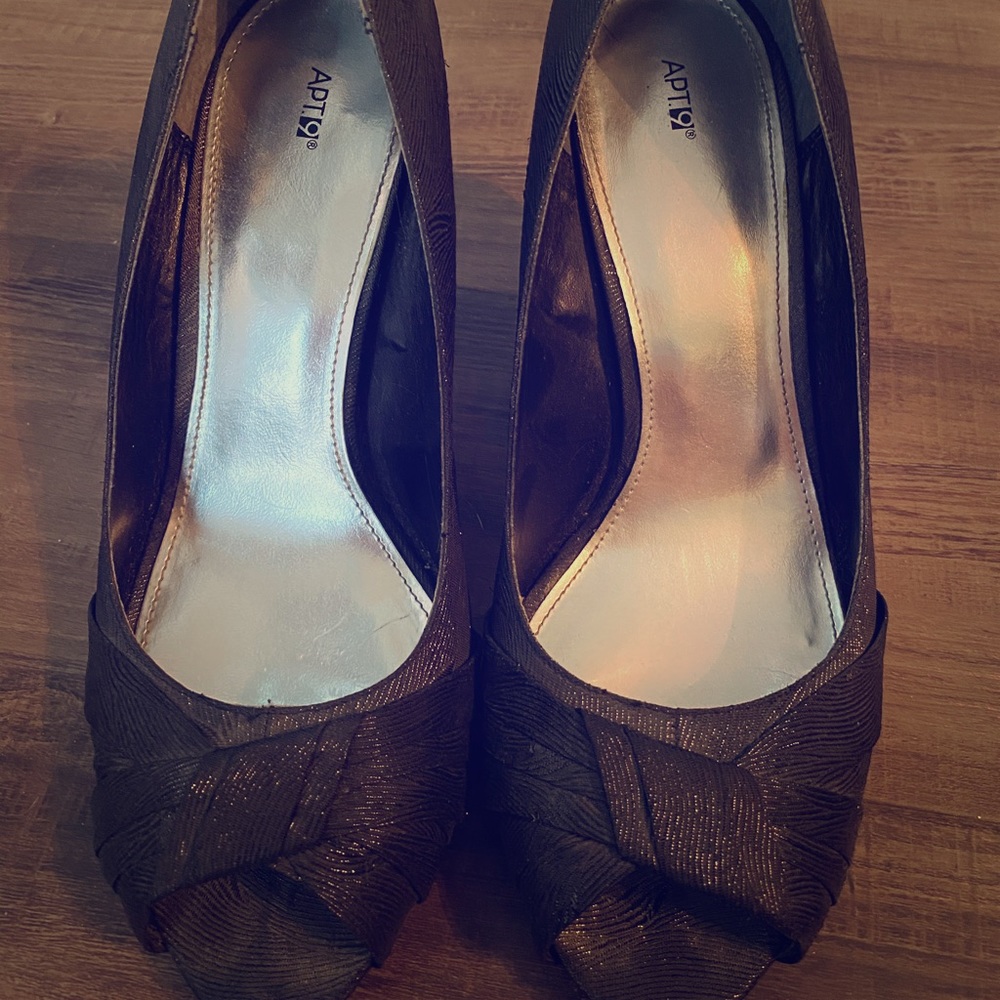 Apt9 open toe heals